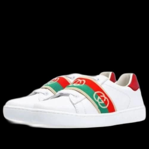 (GS) Gucci Ace Sneaker With Interlocking G Web 'White'