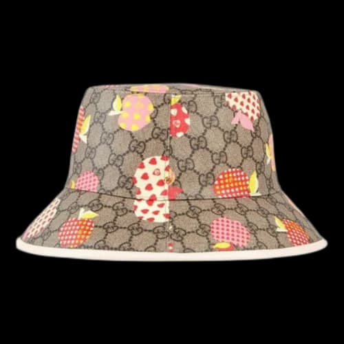 Gucci Les Pommes Bucket Hat 'Beige'