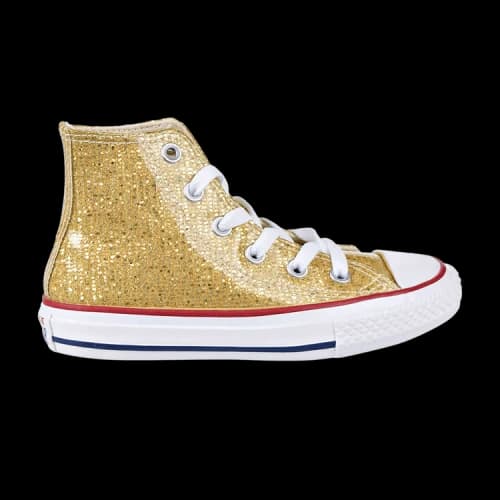 Converse Chuck Taylor All Star High GS 'Gold Glitter'