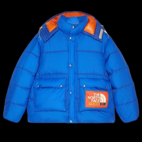 Gucci x The North Face Padded Jacket 'Blue'