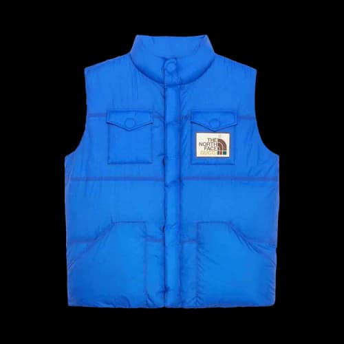 Gucci x The North Face Down Vest 'Blue'