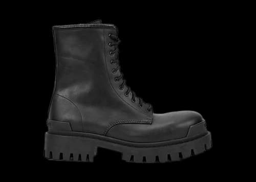 Balenciaga Master Lug Sole Boot Black