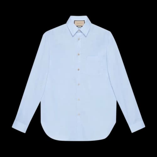 Gucci Oxford Shirt 'Blue'