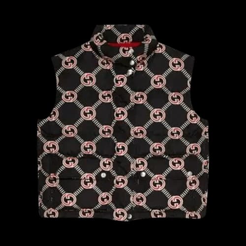 Gucci Interlocking G Down Vest 'Black'