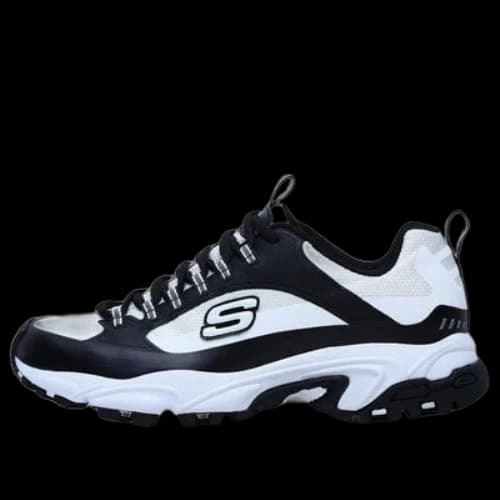 Skechers Stamina Running Shoes 'White Black'