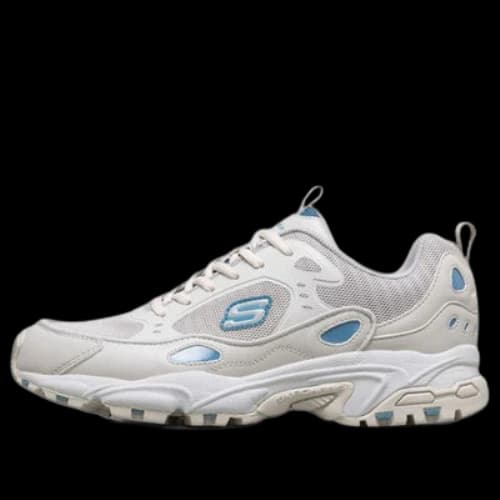 Skechers Stamina Running Shoes Grey/Blue