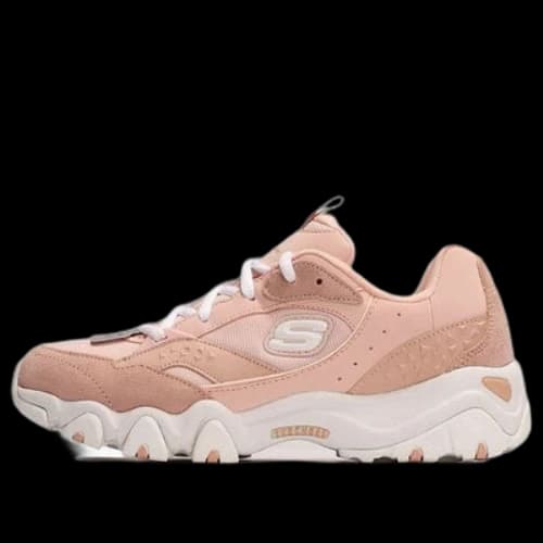 Skechers D Lites Running Shoes Pink (Women's)
