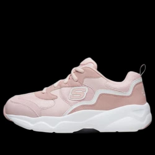 Skechers D Lites Airy Low-Top Daddy Shoes Light-Pink (Women's)
