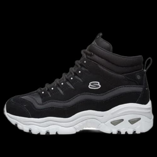 Skechers D Lites Energy Daddy Shoes Black (Women's)