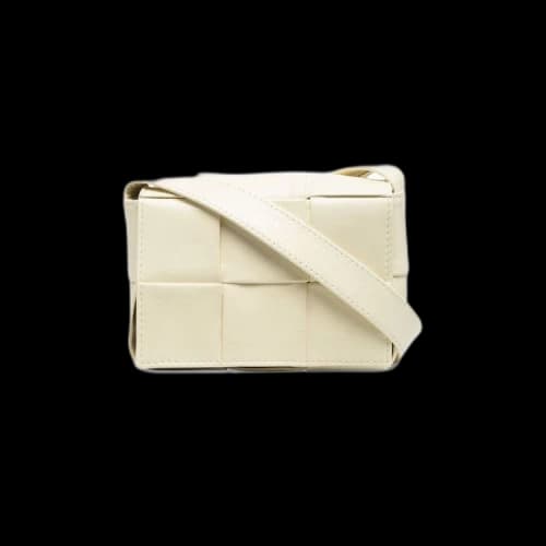 Bottega Veneta Mini Cassette Bag 'Zest/Washed Silver'