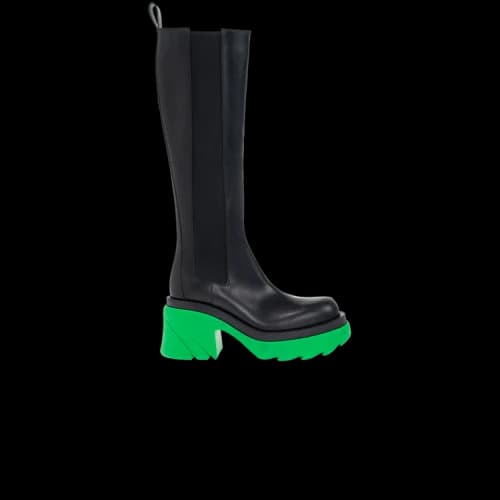 Bottega Veneta Flash Knee High Boot 'Black Grass' (Women's)