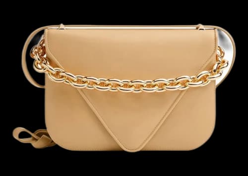 Bottega Veneta Mount Envelope Bag Almond