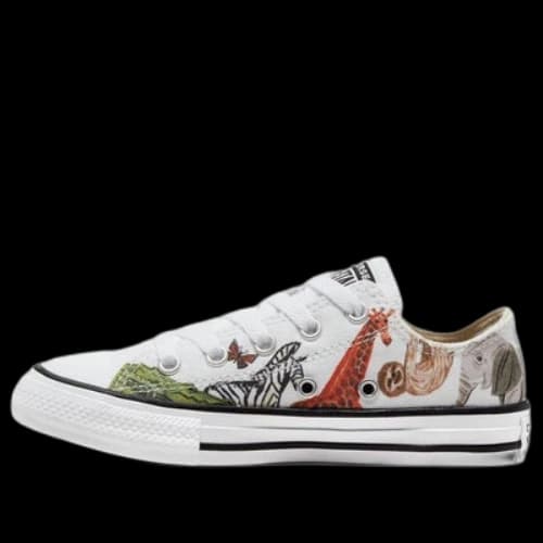 Converse Older Kids' Science Class Chuck Taylor All Star Low Top 'White Black Red'