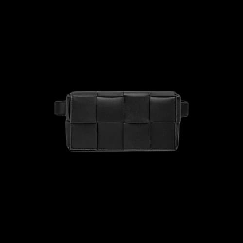 Bottega Veneta Cassette Belt Bag 'Black/Gold'