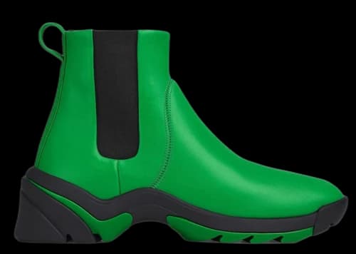 Bottega Veneta Flash High Top Sneaker Grass