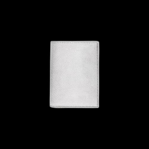 Saint Laurent Paris Credit Card Wallet 'Silver/Black'