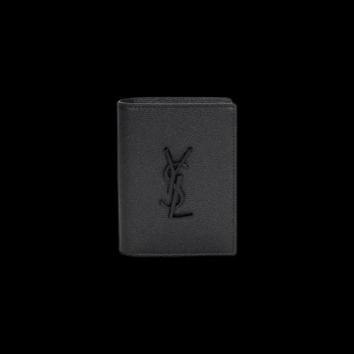 Saint Laurent Monogram Credit Card Wallet 'Black'