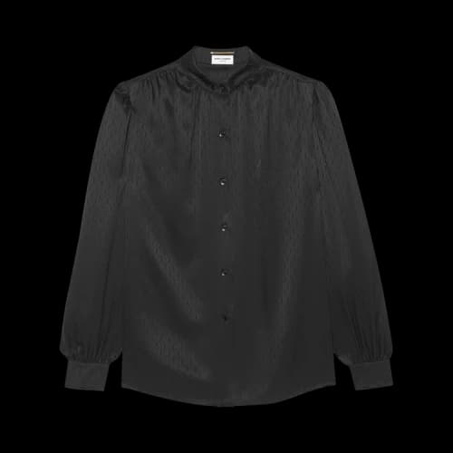 Saint Laurent Blouse 'Noir'