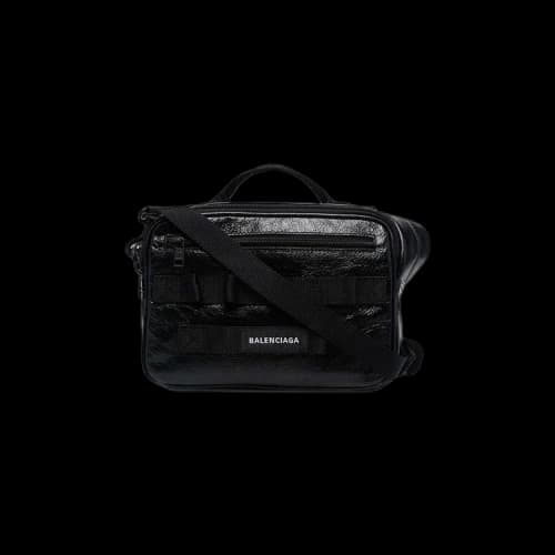 Balenciaga Army Pouch Crossbody Bag 'Black'