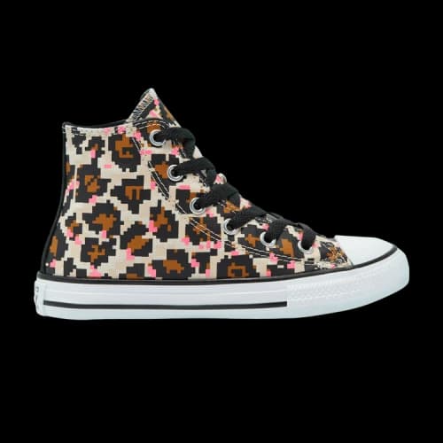 Converse Chuck Taylor All Star High GS '8-Bit Leopard Print'