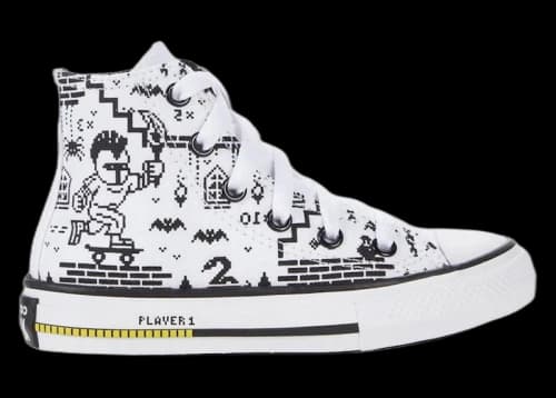 Converse Chuck Taylor All Star Hi Gamer White (GS)