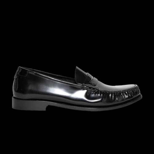 Saint Laurent Le Loafer Penny Slippers 'Black'