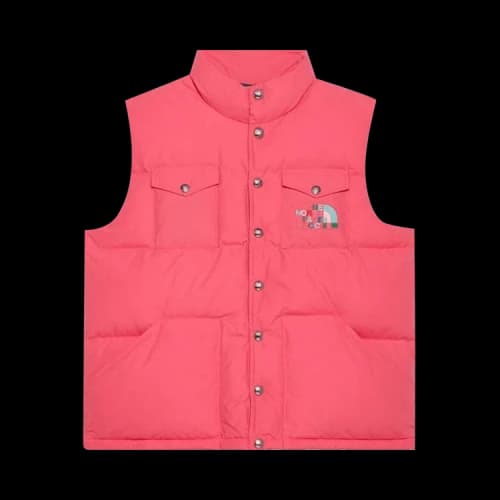 Gucci x The North Face Down Vest 'Pink'