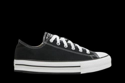 Converse Chuck Taylor All Star EVA Platform Low GS 'Black'