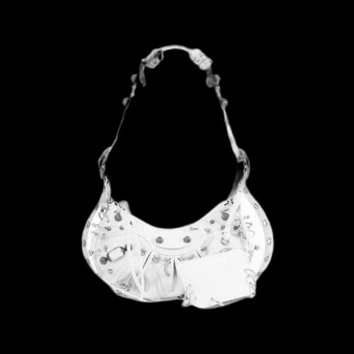 Balenciaga Xs Le Cagole Shoulder Bag 'Optic White'