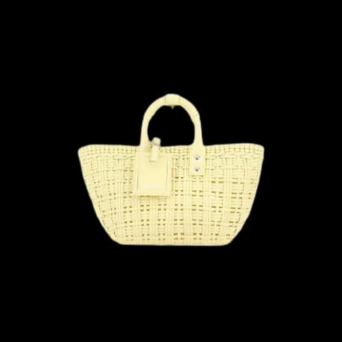 Balenciaga Bistro XS Basket With Strap 'Yellow'