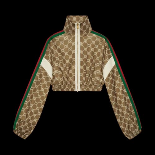 Gucci Jacket 'Military Green/Ivory'