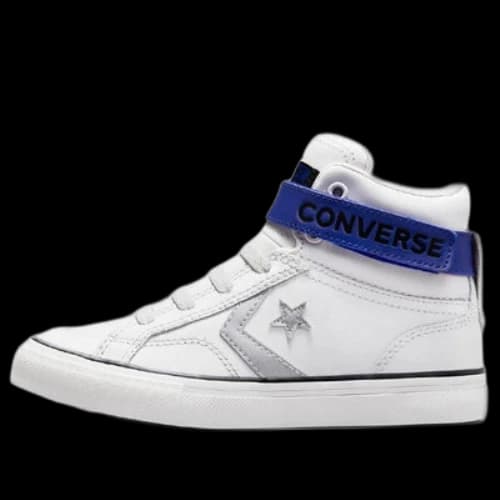 Converse Pro Blaze Strap K 'White Blue Silver'