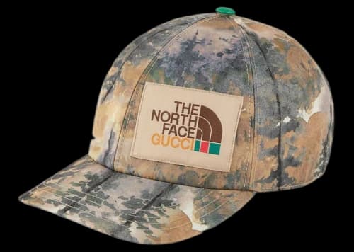Gucci x The North Face Baseball Hat Forest Print