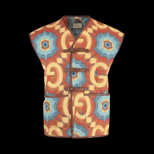 Gucci GG Kaleidoscope Quilted Vest Multi