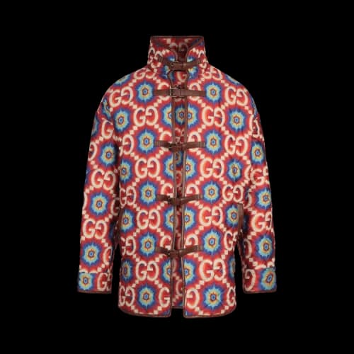 Gucci GG Kaleidoscope Quilted Jacket Red