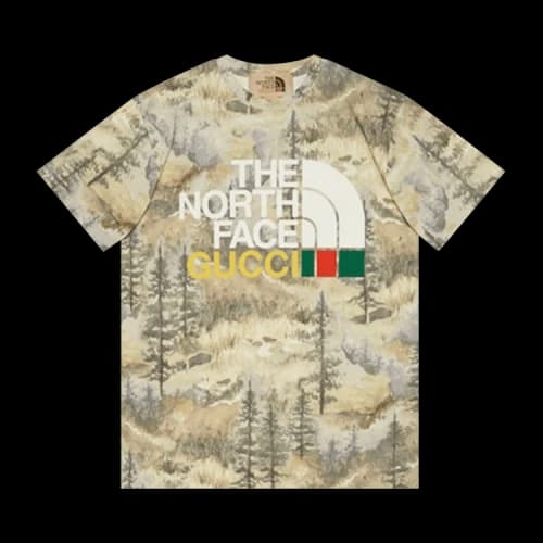 Gucci x The North Face T-Shirt 'Forest Print'