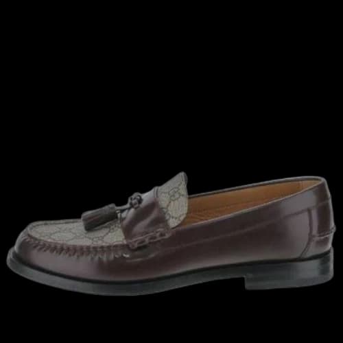 Gucci Kaveh GG Supreme Tassle Loafer 'Bordeux'