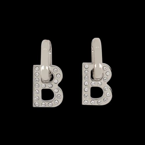 Balenciaga Chain XS Earrings 'Silver'