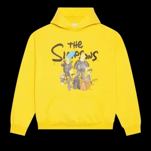 Balenciaga x The Simpsons Hoodie 'Yellow'