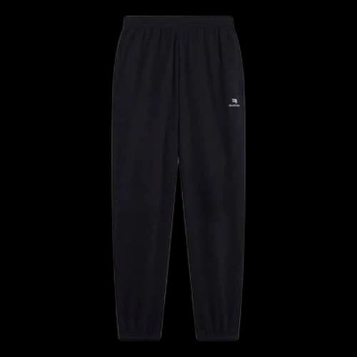Balenciaga Sporty B Stretch Knee Sweatpants 'Black White'