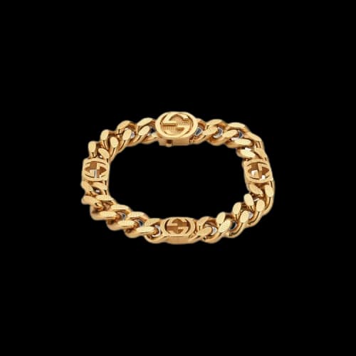 Gucci Bracelet With Interlocking G 'Yellow Gold'