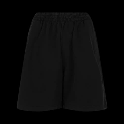 Balenciaga Women's BB Paris Icon Sweatshorts Washed Black