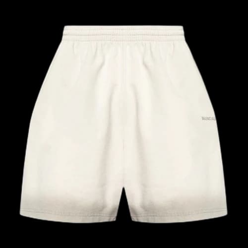 Balenciaga Sweatshorts 'Off White'