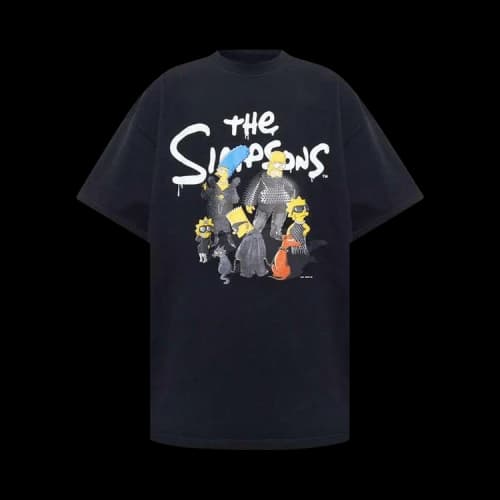 Balenciaga x The Simpsons T-Shirt 'Indigo'