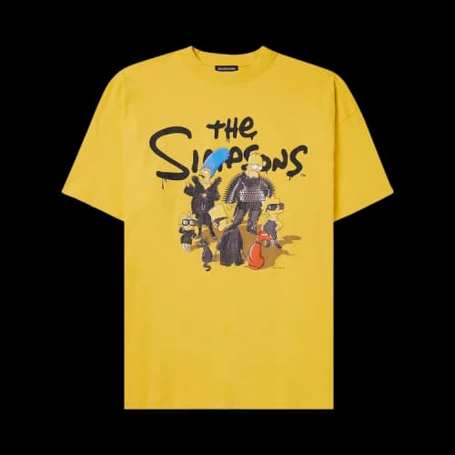 Balenciaga x The Simpsons T-Shirt 'Yellow'