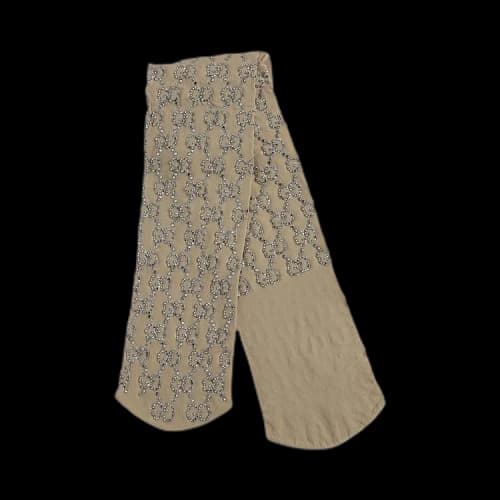 Gucci GG Embroidered Crystal Socks 'Rose'