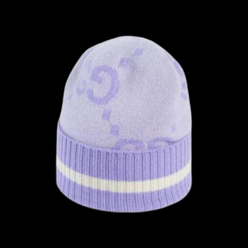 Gucci GG Cashmere Beanie 'Lilac'