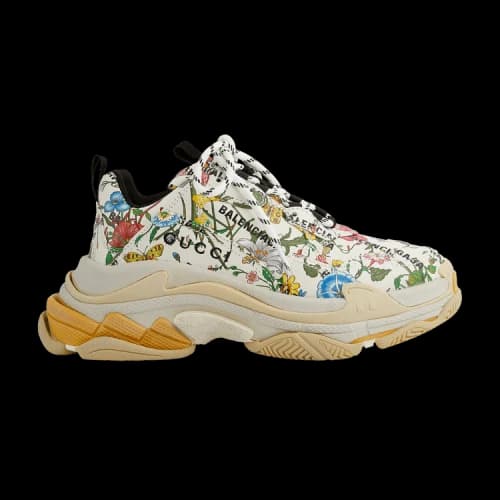 Gucci x Balenciaga Triple S Sneaker 'The Hacker Project - Floral' (Women's)