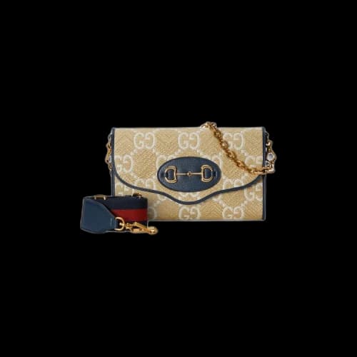 Gucci Horsebit 1955 Small Bag 'Beige/White'