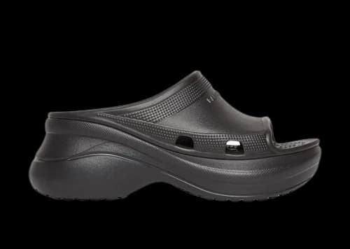 Balenciaga x Crocs Pool Slide Sandals Black